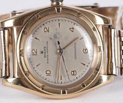 Lot 431 - Rolex Oyster Perpetual: an 18ct yellow gold cased automatic Chronometer wristwatch