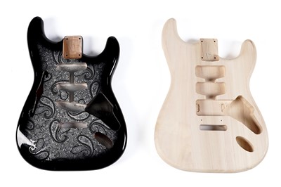 Lot 272 - Two S-type guitar bodies