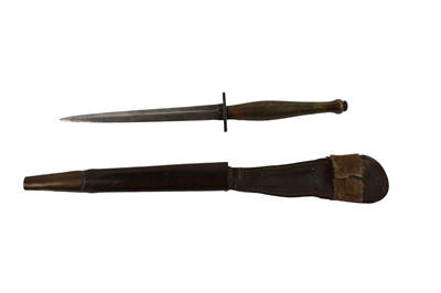 Lot 312 - A Fairbairn Sykes type Commando dagger