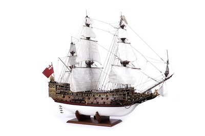 Lot 36 - A DeAgostini ‘HMS Sovereign of the Seas’ model