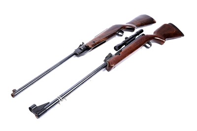 Lot 276 - Two Webley and Scott air rifles