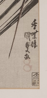Lot 31 - Utagawa Kunisada - Fujikawa & Natsu | woodblock print