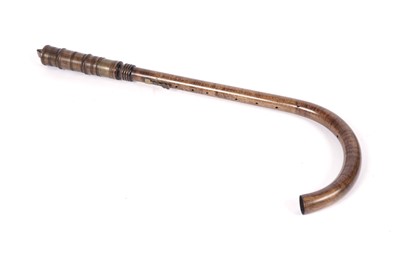Lot 539 - An alto crumhorn