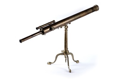 Lot 1256 - Charles Wastell Dixey, Optician to the Queen, New Bond Street, London: a Victorian brass telescope