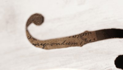 Lot 36 - A Stainer model violin