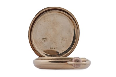 Lot 611 - J.W. Benson: an 18ct yellow gold cased half hunter pocket watch