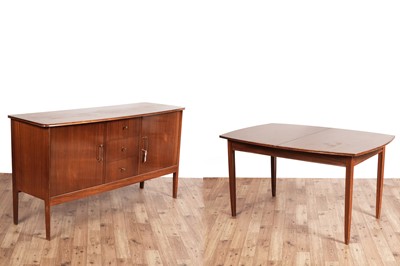 Lot 553 - Vanson: a teak sideboard; and a table