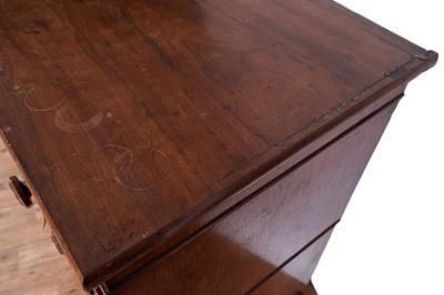 Lot 469 - A Victorian mahogany chest of drawers