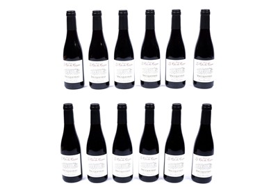 Lot 382 - A case of twelve half bottles of Vacqueyras St Roch Clos des Cazaux 2019