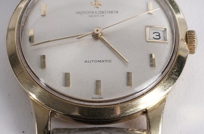 Lot 576 - Vacheron & Constantine: an 18ct yellow gold cased automatic wristwatch