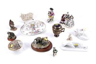 Lot 337 - A selection of decorative ceramics by makers including Royal Copenhagen