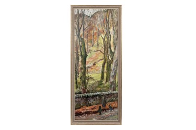 Lot 1118 - Julia Wroughton – The Walk | oil