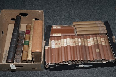 Lot 321 - A selection of 17th Century and later hardback books