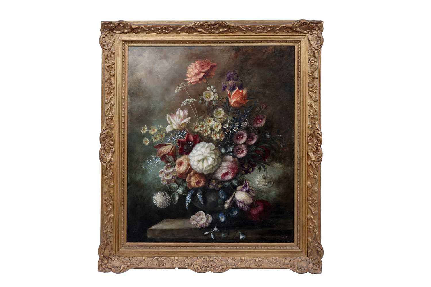 Lot 16 - 19th Century Dutch School -Floral still life | oil