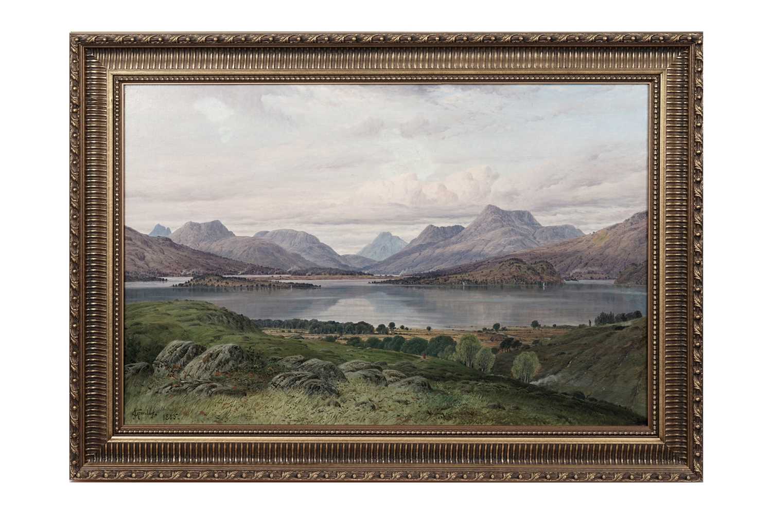 Lot 31 - James M. Robert Greenlees - Panoramic Lakeland View | oil