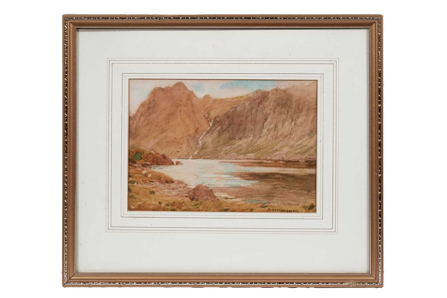 Lot 86 - Alfred Heaton Cooper - The Tarn | watercolour