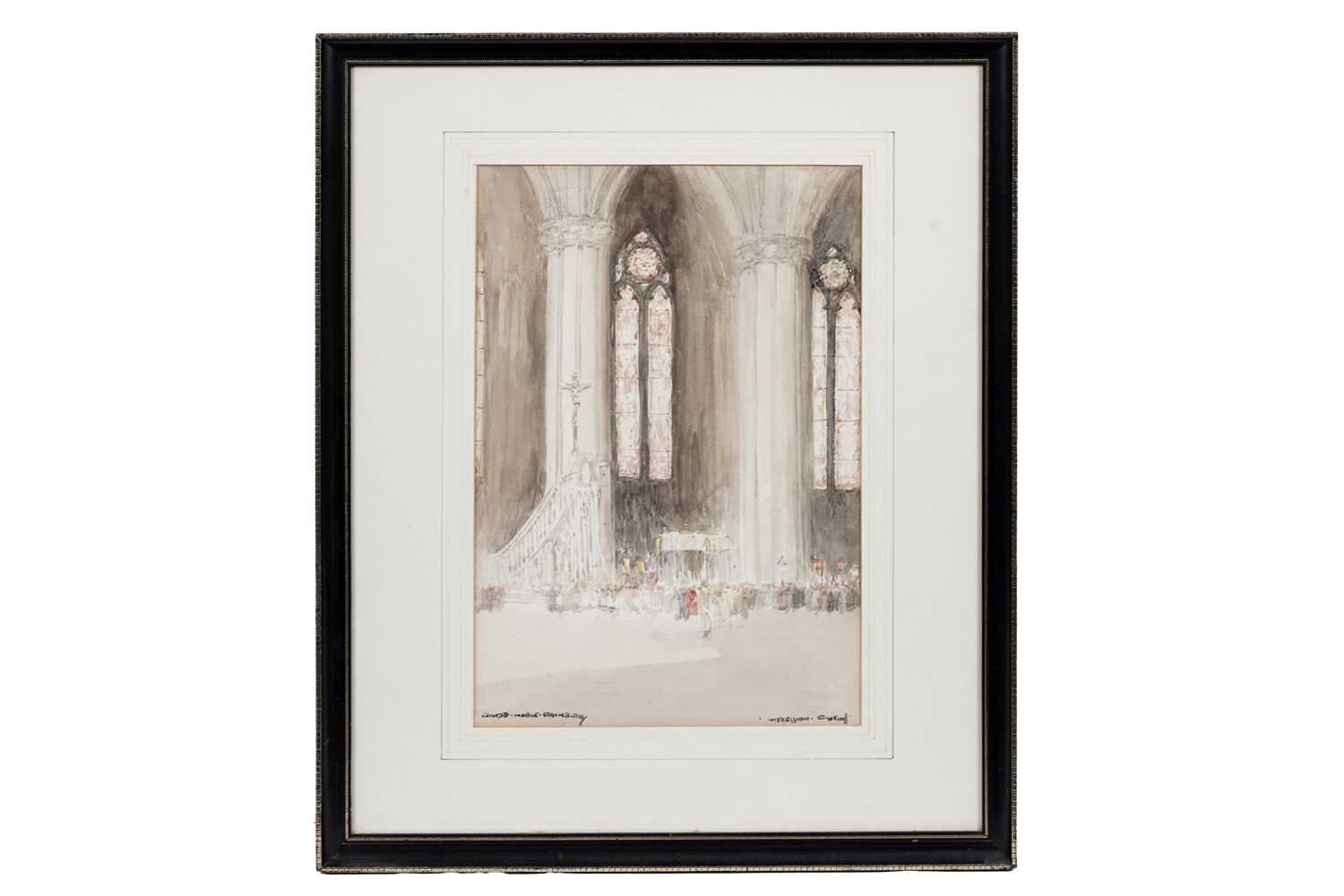 Lot 50 - Victor Noble Rainbird – Impression - Reims | watercolour