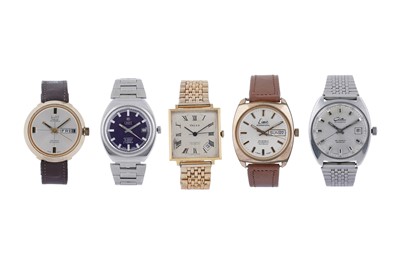 Lot 566 - A selection of automatic wristwatches