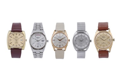 Lot 567 - A selection of automatic wristwatches