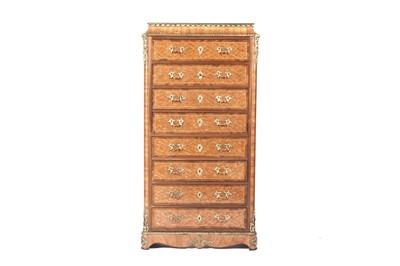Lot 1290 - A late 19th Century Continental escritoire