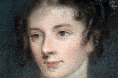 Lot 46 - 19th Century English School - Portrait of a young lady in Regency dress | pastel