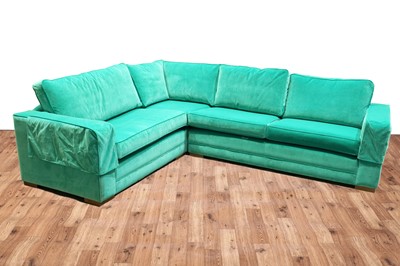 Lot 556 - Delcor: a bespoke contemporary corner sofa