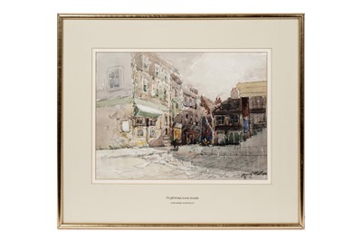 Lot 815 - George Edward Horton - Thrift Street, South Shields | watercolour