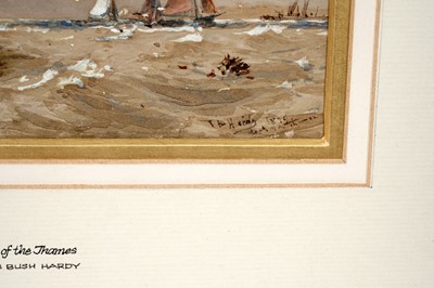 Lot 966 - Thomas Bush Hardy - Mouth of the Thames | watercolour