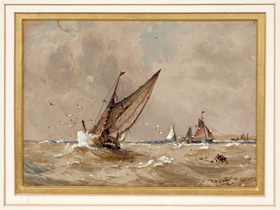 Lot 966 - Thomas Bush Hardy - Mouth of the Thames | watercolour