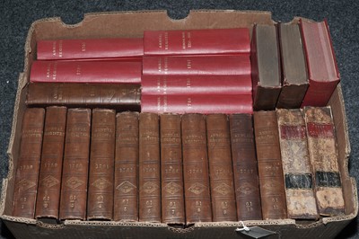 Lot 323 - ﻿A collection of 18th Century volumes of The Annual Register