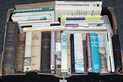 Lot 340 - ﻿A selection of books relating to ships