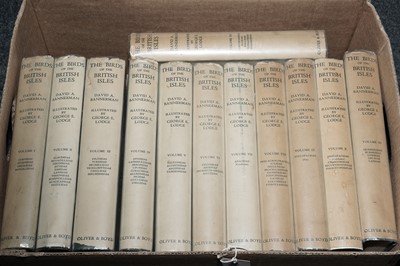 Lot 308 - David A. Bannerman and George E. Lloyd The Birds of the British Isles, 12 vols