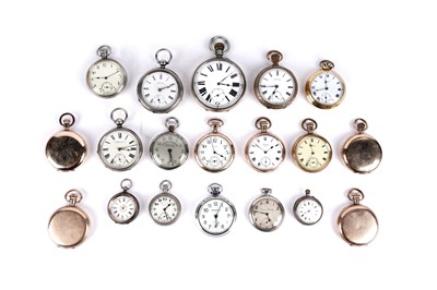 Lot 296 - A large selection of non-working pocket watches
