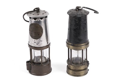 Lot 102 - Two early 20th Century miner’s lamps