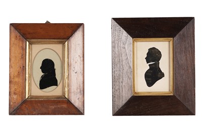 Lot 656 - 19th Century British School - Portraits of Gentlemen | Silhouettes