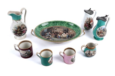 Lot 380 - A selection of Prattware pottery