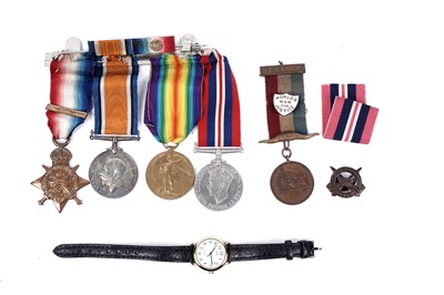 Lot 212 - A collection of First and Second World War medals