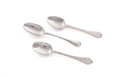 Lot 812 - Three silver spoons