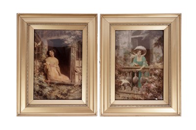 Lot 637 - A pair of crystoleums