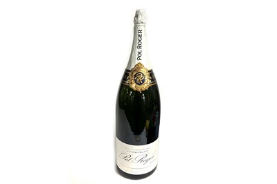 Lot 1 - A nebuchadnezzar bottle of Pol Roger Champagne Reserve Brut