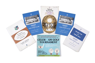 Lot 404 - Motor racing, boxing and rugby interest ephemera
