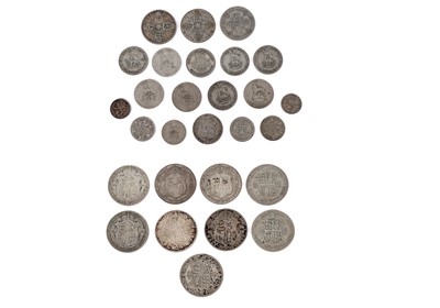 Lot 193 - A collection of pre-1946 British coinage