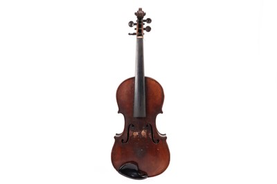 Lot 42 - A German violin and case