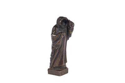 Lot 131 - After Charles Sykes - a figure of Saint Christopher | bronzed