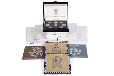 Lot 215 - Twelve Royal Mint coin sets