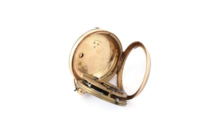 Lot 614 - A Victorian 18ct yellow gold open faced pocket watch
