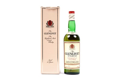 Lot 417 - A bottle of Glenlivet 12 Year Old All Malt Scotch Whisky