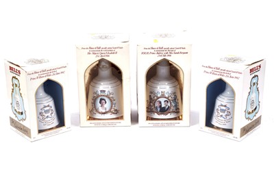 Lot 420 - Four Bells whisky decanters