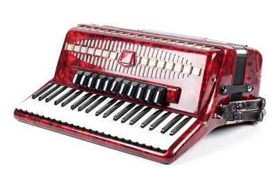 Lot 9 - A Baile Clansman 120 bass accordion