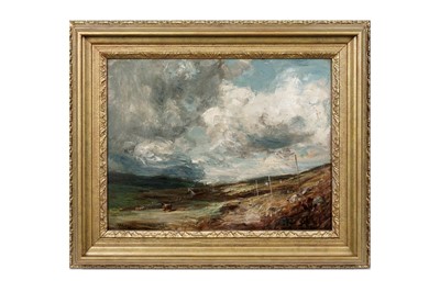 Lot 1052 - Sir James Lawton Wingate - Storm Clouds, Furness, Near Inverurie | oil